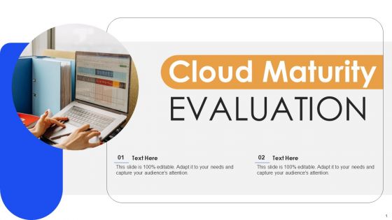 Cloud Maturity Evaluation Icons PDF