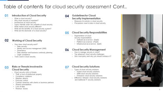 Cloud Security Assessment Ppt PowerPoint Presentation Complete Deck With Slides