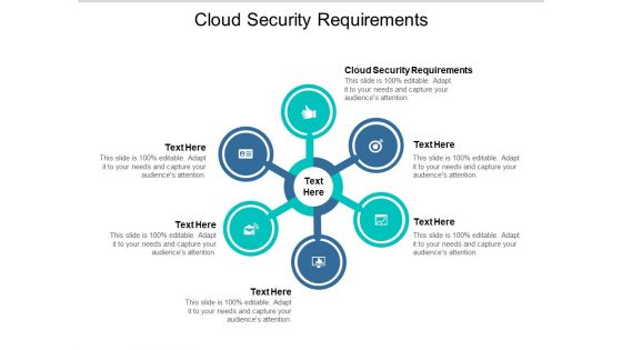 Cloud Security Requirements Ppt PowerPoint Presentation Icon Master Slide Cpb