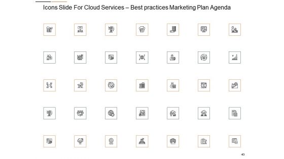 Cloud Services Best Practices Marketing Plan Agenda Ppt PowerPoint Presentation Complete Deck With Slides