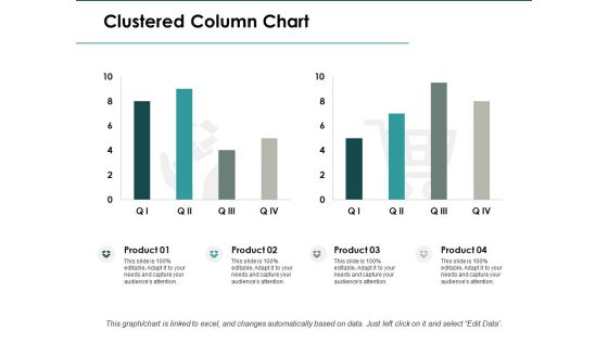 Clustered Column Chart Investment Ppt PowerPoint Presentation Infographic Template Clipart