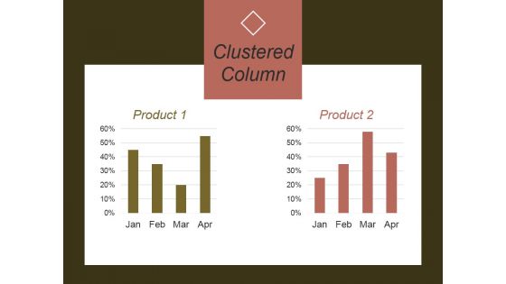 Clustered Column Template 2 Ppt PowerPoint Presentation Example Clustered Column Template 2 Ppt PowerPoint Presentation Example