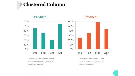 Clustered Column Template 2 Ppt PowerPoint Presentation Icon Clustered Column Template 2 Ppt PowerPoint Presentation Icon