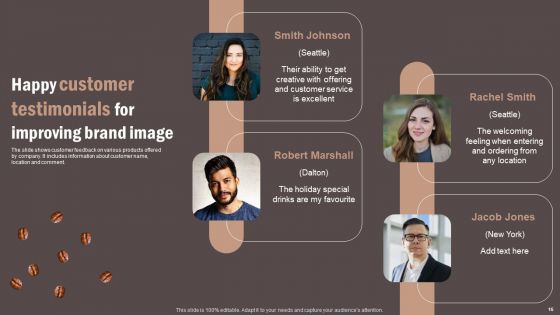 Coffee Cafe Company Profile Ppt PowerPoint Presentation Complete Deck With Slides