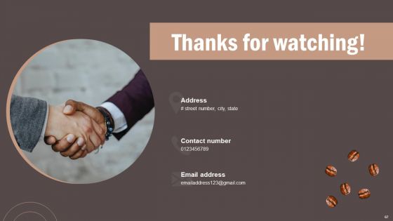 Coffee Cafe Company Profile Ppt PowerPoint Presentation Complete Deck With Slides