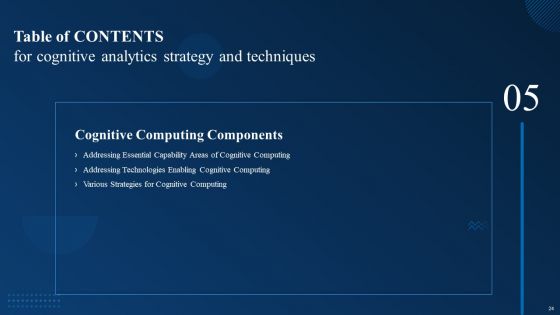 Cognitive Analytics Strategy And Techniques Ppt PowerPoint Presentation Complete Deck With Slides