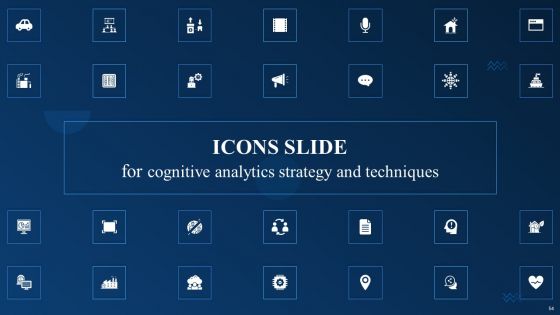 Cognitive Analytics Strategy And Techniques Ppt PowerPoint Presentation Complete Deck With Slides