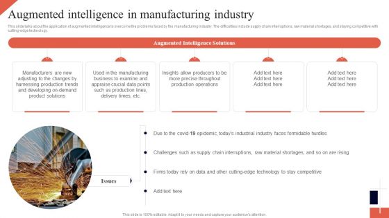 Cognitive Enhancement Augmented Intelligence In Manufacturing Industry Clipart PDF Cognitive Enhancement Augmented Intelligence In Manufacturing Industry Clipart PDF