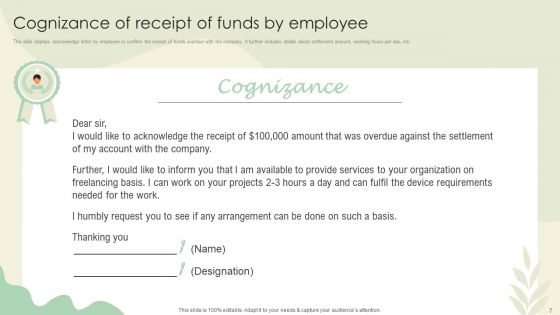 Cognizance Ppt PowerPoint Presentation Complete With Slides