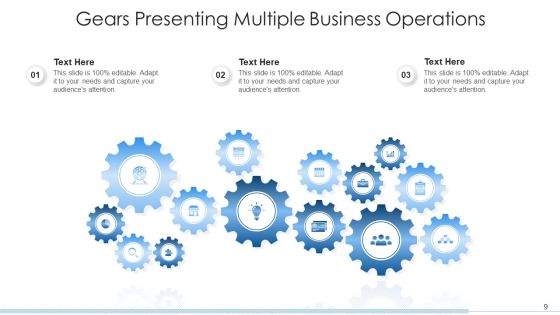 Cogwheel Management Growth Ppt PowerPoint Presentation Complete Deck With Slides