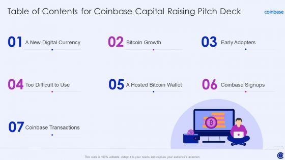 Coinbase Capital Raising Pitch Deck Ppt PowerPoint Presentation Complete Deck With Slides