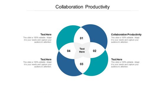 Collaboration Productivity Ppt PowerPoint Presentation Portfolio Templates Cpb
