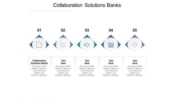 Collaboration Solutions Banks Ppt PowerPoint Presentation Portfolio Inspiration Cpb Pdf