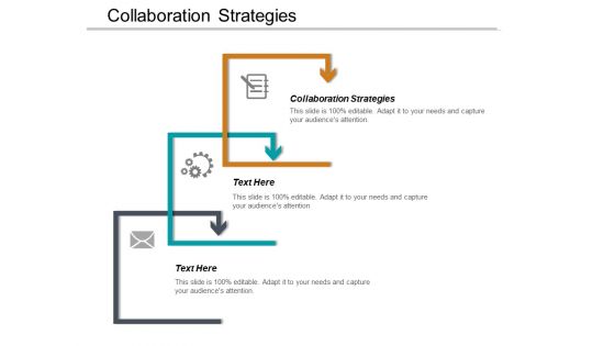 Collaboration Strategies Ppt PowerPoint Presentation Pictures Deck Cpb