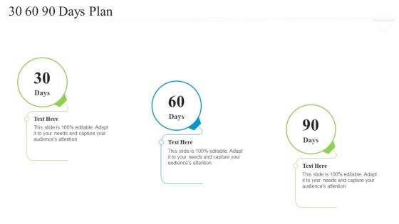 Collaborative Marketing To Attain New Customers 30 60 90 Days Plan Guidelines PDF