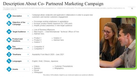Collaborative Marketing To Attain New Customers Ppt PowerPoint Presentation Complete Deck With Slides