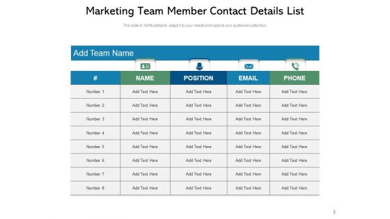 Colleague List Project Infographic Ppt PowerPoint Presentation Complete Deck