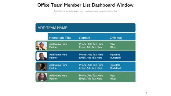 Colleague List Project Infographic Ppt PowerPoint Presentation Complete Deck