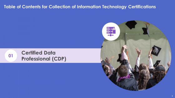 Collection Of Information Technology Certifications Ppt PowerPoint Presentation Complete With Slides