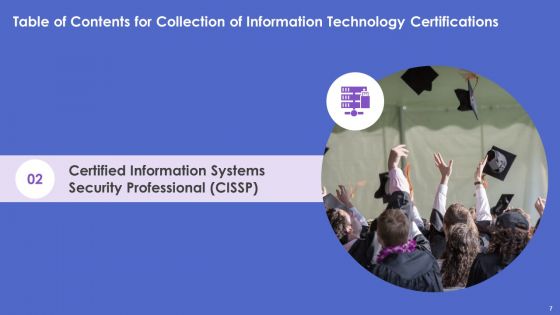 Collection Of Information Technology Certifications Ppt PowerPoint Presentation Complete With Slides