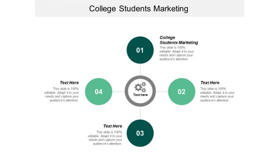 College Students Marketing Ppt PowerPoint Presentation Styles Maker Cpb