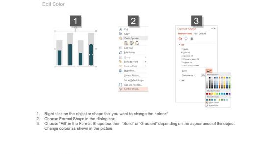 Column Chart For Financial Analysis Powerpoint Slides