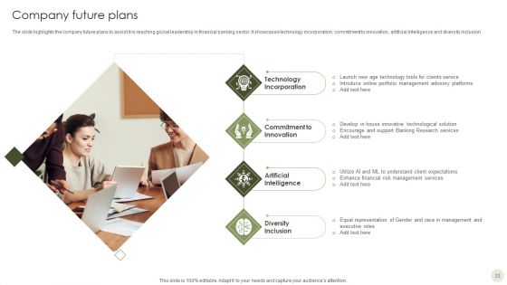 Commercial Bank Financial Services Company Profile Ppt PowerPoint Presentation Complete Deck With Slides