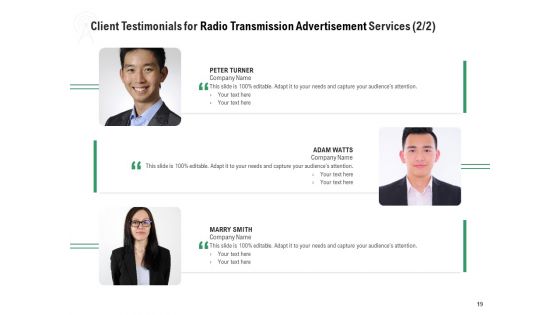Commercial Broadcasting Proposal Ppt PowerPoint Presentation Complete Deck With Slides