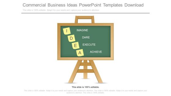 Commercial Business Ideas Powerpoint Templates Download