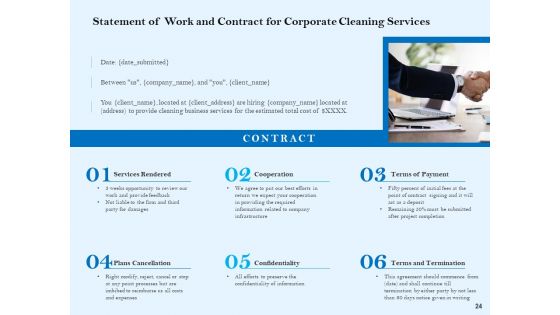 Commercial Cleaning Services Proposal Ppt PowerPoint Presentation Complete Deck With Slides