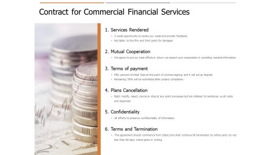 Commercial Financial Services Proposal Ppt PowerPoint Presentation Complete Deck With Slides