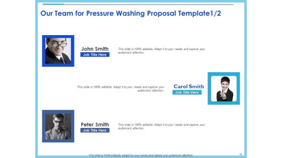 Commercial Pressure Washing Contract Template Ppt PowerPoint Presentation Complete Deck With Slides
