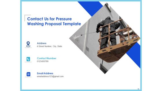 Commercial Pressure Washing Contract Template Ppt PowerPoint Presentation Complete Deck With Slides