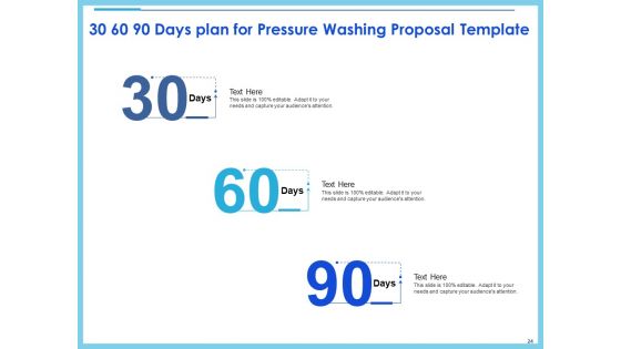 Commercial Pressure Washing Contract Template Ppt PowerPoint Presentation Complete Deck With Slides