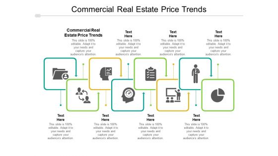 Commercial Real Estate Price Trends Ppt PowerPoint Presentation Pictures Elements Cpb