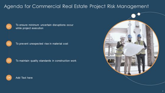 Commercial Real Estate Project Risk Management Ppt PowerPoint Presentation Complete Deck With Slides
