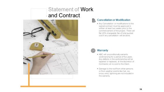 Commercial Roofing Proposal Ppt PowerPoint Presentation Complete Deck With Slides
