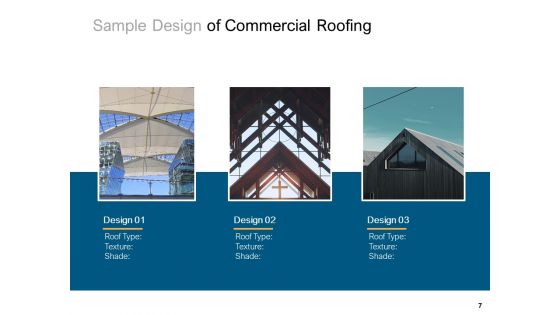 Commercial Roofing Proposal Ppt PowerPoint Presentation Complete Deck With Slides