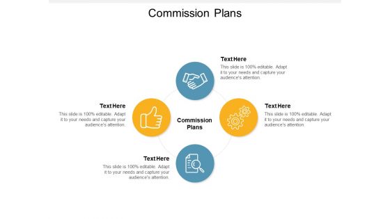 Commission Plans Ppt PowerPoint Presentation Inspiration Outfit Cpb