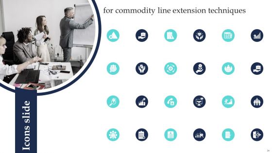 Commodity Line Extension Techniques Ppt PowerPoint Presentation Complete Deck With Slides