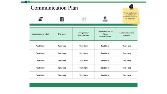 Communication Plan Ppt PowerPoint Presentation Summary Designs Download
