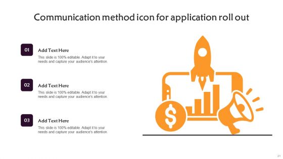 Communication Roll Out Method Ppt PowerPoint Presentation Complete Deck With Slides