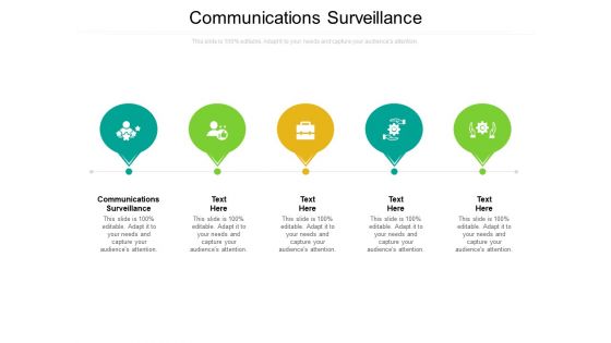 Communications Surveillance Ppt PowerPoint Presentation Ideas Show Cpb Pdf