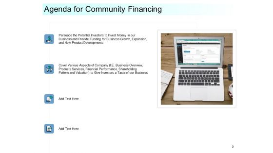 Community Capitalization Pitch Deck Ppt PowerPoint Presentation Complete Deck With Slides