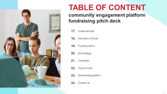 Community Engagement Platform Fundraising Pitch Deck Ppt PowerPoint Presentation Complete Deck With Slides