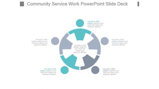 Community Service Work Powerpoint Slide Deck
