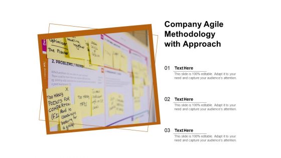Company Agile Methodology With Approach Ppt PowerPoint Presentation Icon Gallery PDF Company Agile Methodology With Approach Ppt PowerPoint Presentation Icon Gallery PDF