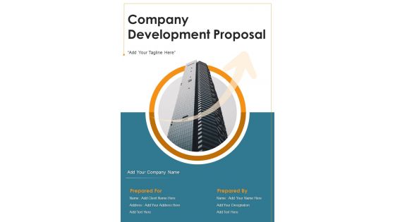 Company Development Proposal Example Document Report Doc Pdf Ppt