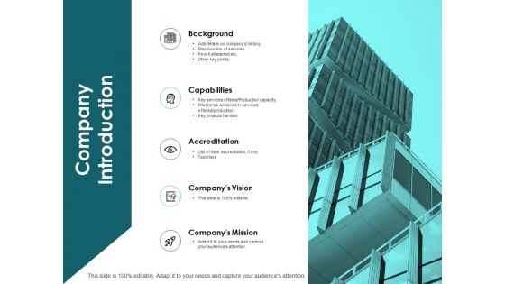 Company Introduction Ppt PowerPoint Presentation Design Templates