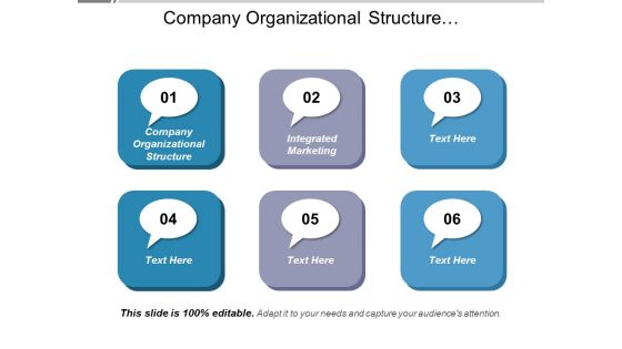 Company Organizational Structure Integrated Marketing Ppt PowerPoint Presentation Infographic Template Graphic Tips